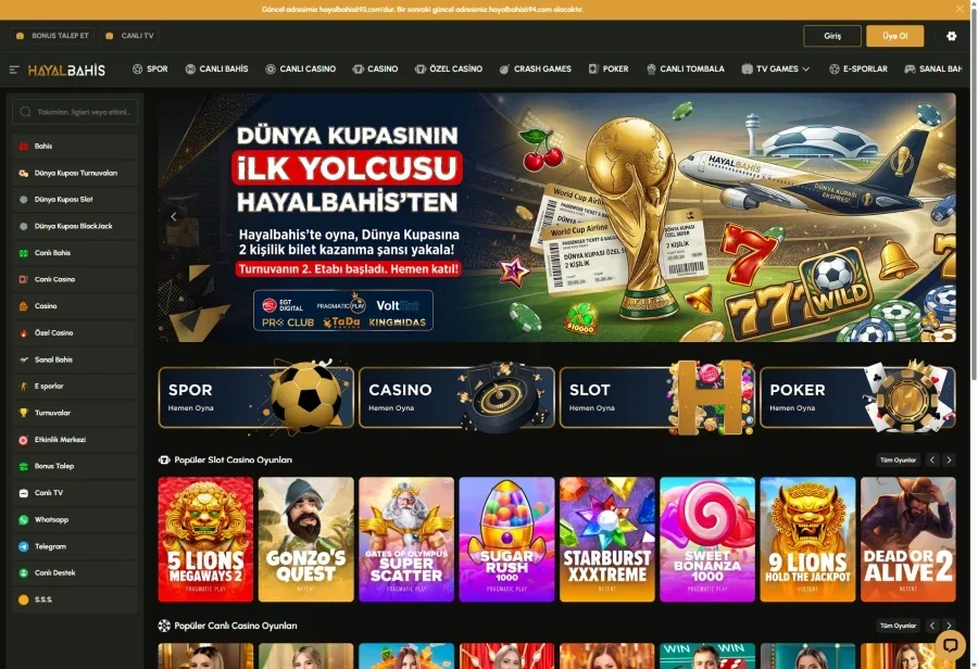 Hayalbahis ekran görüntüsü